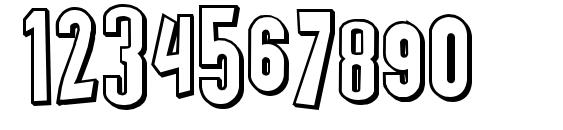 K.p. duty overtime jl Font, Number Fonts