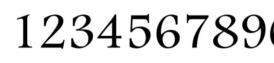 K Sina Font, Number Fonts