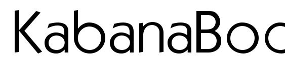 KabanaBook font, free KabanaBook font, preview KabanaBook font