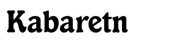 Kabaretn font, free Kabaretn font, preview Kabaretn font