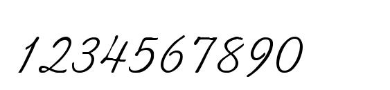 KABEAN Regular Font, Number Fonts