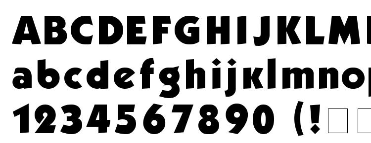 glyphs Kabel Bold font, сharacters Kabel Bold font, symbols Kabel Bold font, character map Kabel Bold font, preview Kabel Bold font, abc Kabel Bold font, Kabel Bold font