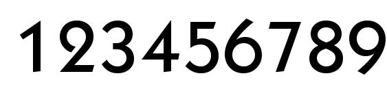 KabelBTT Medium Font, Number Fonts