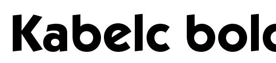 Kabelc bold font, free Kabelc bold font, preview Kabelc bold font