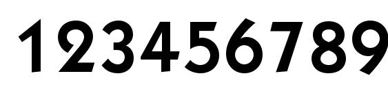 Kabelc demi Font, Number Fonts