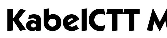 KabelCTT Medium Bold font, free KabelCTT Medium Bold font, preview KabelCTT Medium Bold font