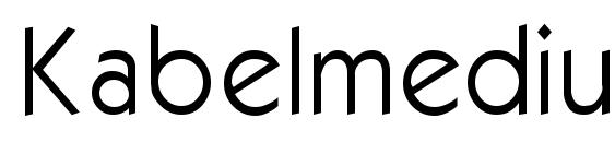 Kabelmedium font, free Kabelmedium font, preview Kabelmedium font