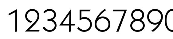 Kabeln Font, Number Fonts