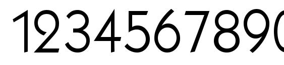 Kabelplain Font, Number Fonts