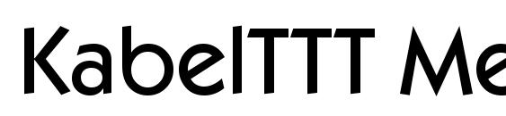 KabelTTT Medium font, free KabelTTT Medium font, preview KabelTTT Medium font