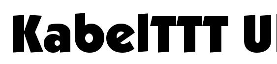 KabelTTT Ultra Font