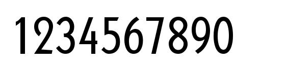 KabinConDB Normal Font, Number Fonts