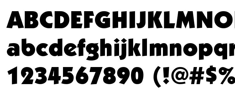 glyphs Kabob Black font, сharacters Kabob Black font, symbols Kabob Black font, character map Kabob Black font, preview Kabob Black font, abc Kabob Black font, Kabob Black font