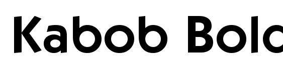 Kabob Bold Font