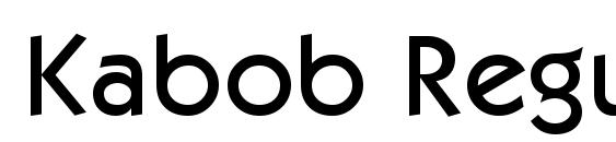 Kabob Regular font, free Kabob Regular font, preview Kabob Regular font