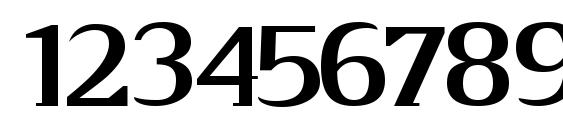 Kabos Gyula Font, Number Fonts