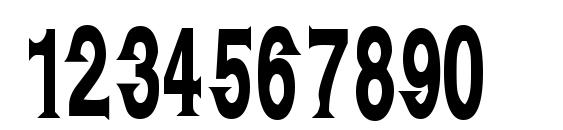 Kagan Font, Number Fonts