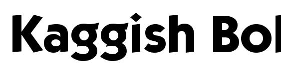Kaggish Bold font, free Kaggish Bold font, preview Kaggish Bold font