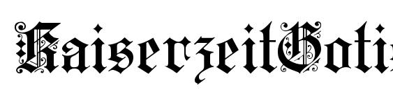 KaiserzeitGotisch font, free KaiserzeitGotisch font, preview KaiserzeitGotisch font