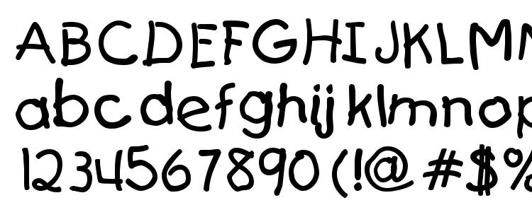 glyphs KAJAKA Regular font, сharacters KAJAKA Regular font, symbols KAJAKA Regular font, character map KAJAKA Regular font, preview KAJAKA Regular font, abc KAJAKA Regular font, KAJAKA Regular font