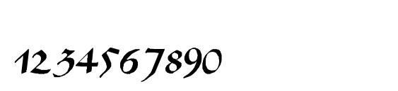 Kalahari Font, Number Fonts