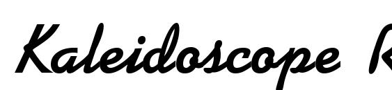 Kaleidoscope Regular font, free Kaleidoscope Regular font, preview Kaleidoscope Regular font