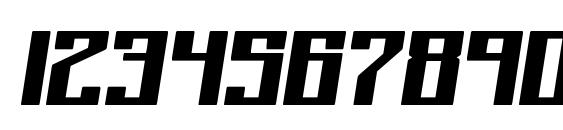 Kaliber Solid BRK Font, Number Fonts