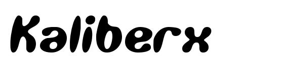 Kaliberx Font