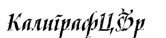 KaligrafCyr font, free KaligrafCyr font, preview KaligrafCyr font