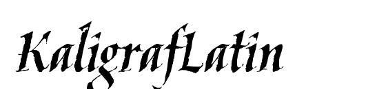 KaligrafLatin font, free KaligrafLatin font, preview KaligrafLatin font