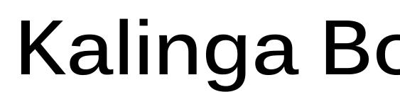 Kalinga Bold font, free Kalinga Bold font, preview Kalinga Bold font