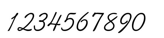 KalingDB Normal Font, Number Fonts