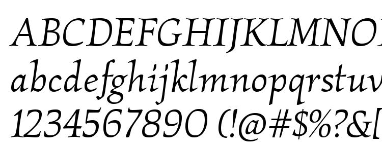 glyphs KallosITC TT BookItalic font, сharacters KallosITC TT BookItalic font, symbols KallosITC TT BookItalic font, character map KallosITC TT BookItalic font, preview KallosITC TT BookItalic font, abc KallosITC TT BookItalic font, KallosITC TT BookItalic font