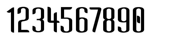 Kandide Wide Font, Number Fonts