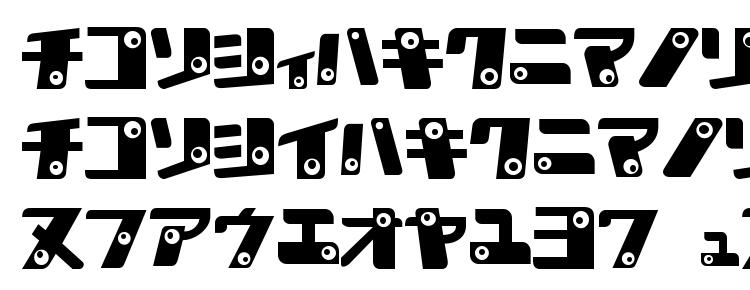 glyphs kankana K font, сharacters kankana K font, symbols kankana K font, character map kankana K font, preview kankana K font, abc kankana K font, kankana K font