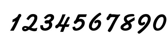 Kaplan Font, Number Fonts