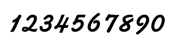 KAPLANA Regular Font, Number Fonts