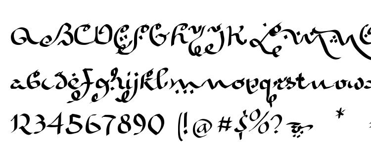 glyphs Karabennemsi font, сharacters Karabennemsi font, symbols Karabennemsi font, character map Karabennemsi font, preview Karabennemsi font, abc Karabennemsi font, Karabennemsi font