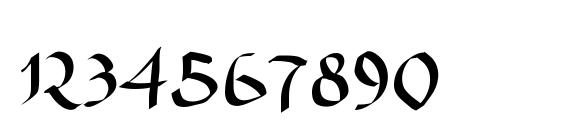 Karabennemsi Font, Number Fonts