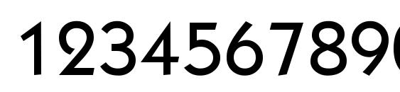 KaratMedium Regular Font, Number Fonts