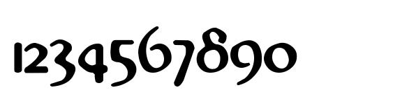 Karen Medium Font, Number Fonts