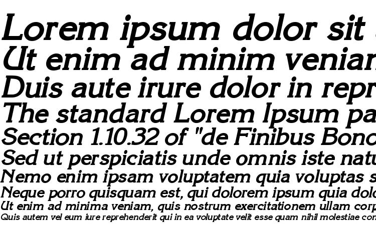 specimens Karina BoldItalic font, sample Karina BoldItalic font, an example of writing Karina BoldItalic font, review Karina BoldItalic font, preview Karina BoldItalic font, Karina BoldItalic font