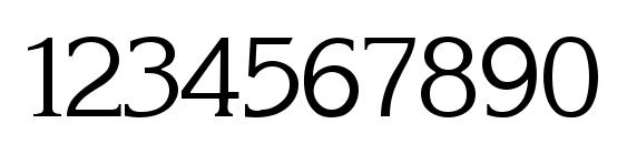Karinac regular Font, Number Fonts