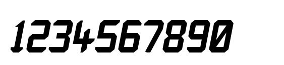 Karisma Italic Font, Number Fonts