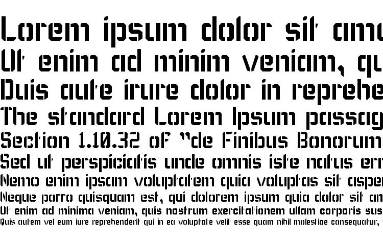 specimens Karisma Stencil font, sample Karisma Stencil font, an example of writing Karisma Stencil font, review Karisma Stencil font, preview Karisma Stencil font, Karisma Stencil font