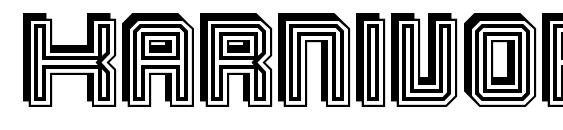 шрифт Karnivore stack, бесплатный шрифт Karnivore stack, предварительный просмотр шрифта Karnivore stack