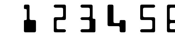 KAROLYN Regular Font, Number Fonts