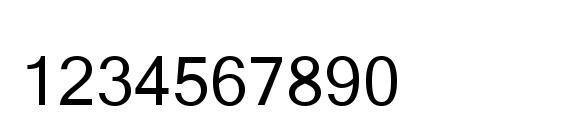 Kartika Font, Number Fonts