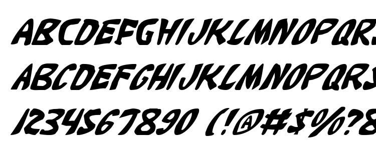 glyphs Katana Italic font, сharacters Katana Italic font, symbols Katana Italic font, character map Katana Italic font, preview Katana Italic font, abc Katana Italic font, Katana Italic font