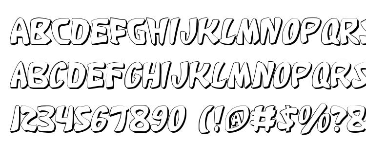 glyphs Katana Shadow font, сharacters Katana Shadow font, symbols Katana Shadow font, character map Katana Shadow font, preview Katana Shadow font, abc Katana Shadow font, Katana Shadow font